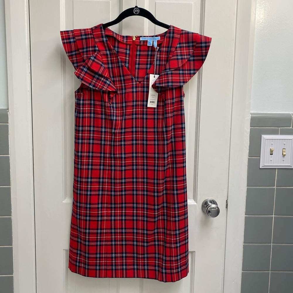 Draper James plaid dress